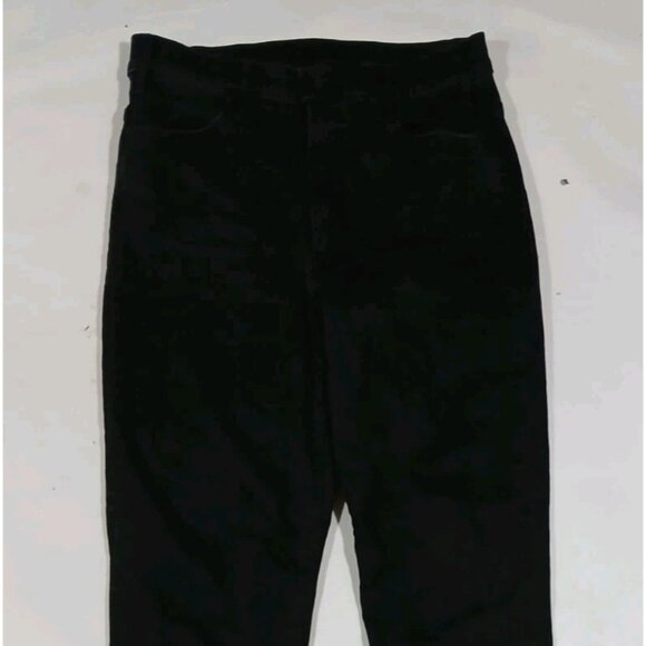 Mother The Hustler Ankle Jeans Size 31 Not Guilty Black High Rise Cotton - Picture 2 of 11